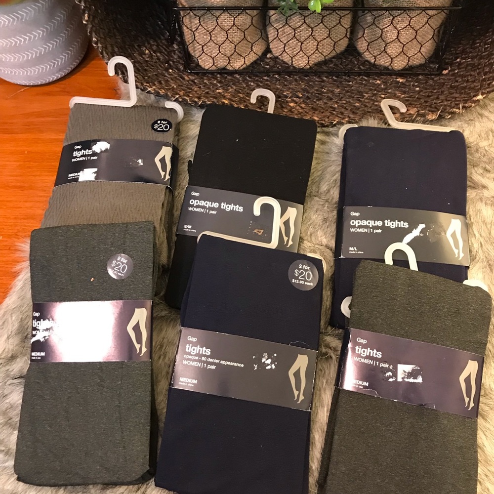 NWT Gap tights! 6 for $15 - Picture 2 of 3